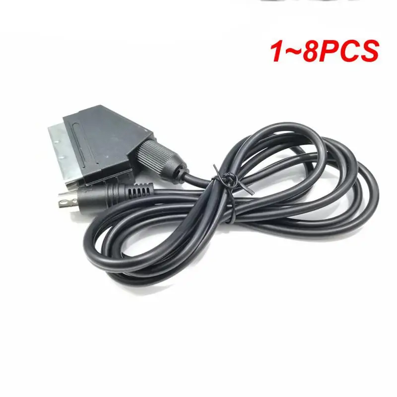 1~8PCS Scart Cable for Sega -Mega Drive 2 -Genesis 2 Megadrive 2 MD2 RGB AV Scart Cable 1.8m D11 20 Dropshipping