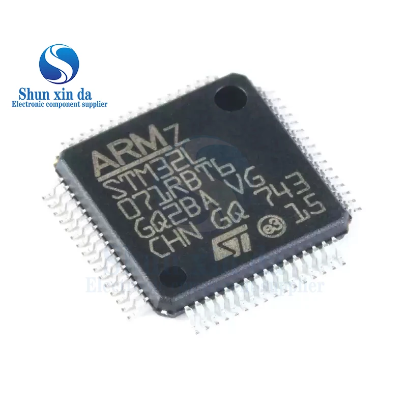 STM32L071 STM32L071CBT6 LQFP-48 STM32L071RBT6 LQFP-64 SMD IC متحكم ARM MCU