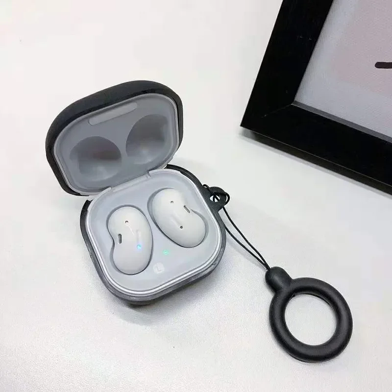 3D Silicone Soft Cover For Samsung Galaxy Buds 2/FE/ pro Cases Earphone Protective Sleeve Buds Live