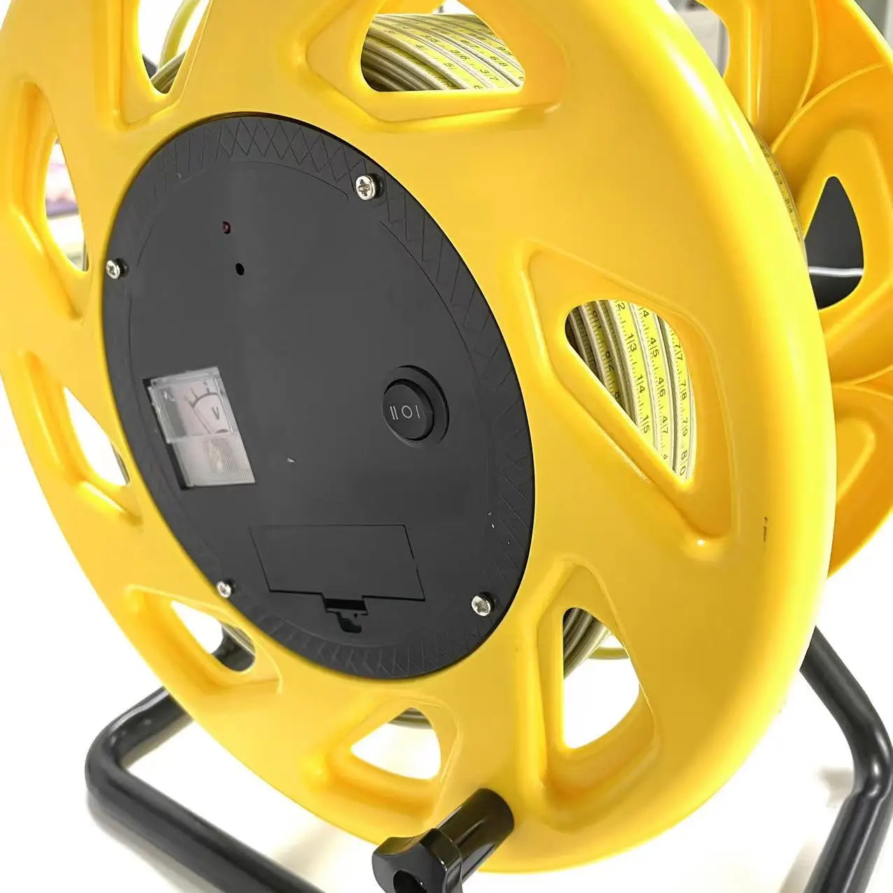 100m Hot Sale Deep Borehole Well Portable Water Level Sensor Price Groundwater Survey Equipment Water Level Dip Meter