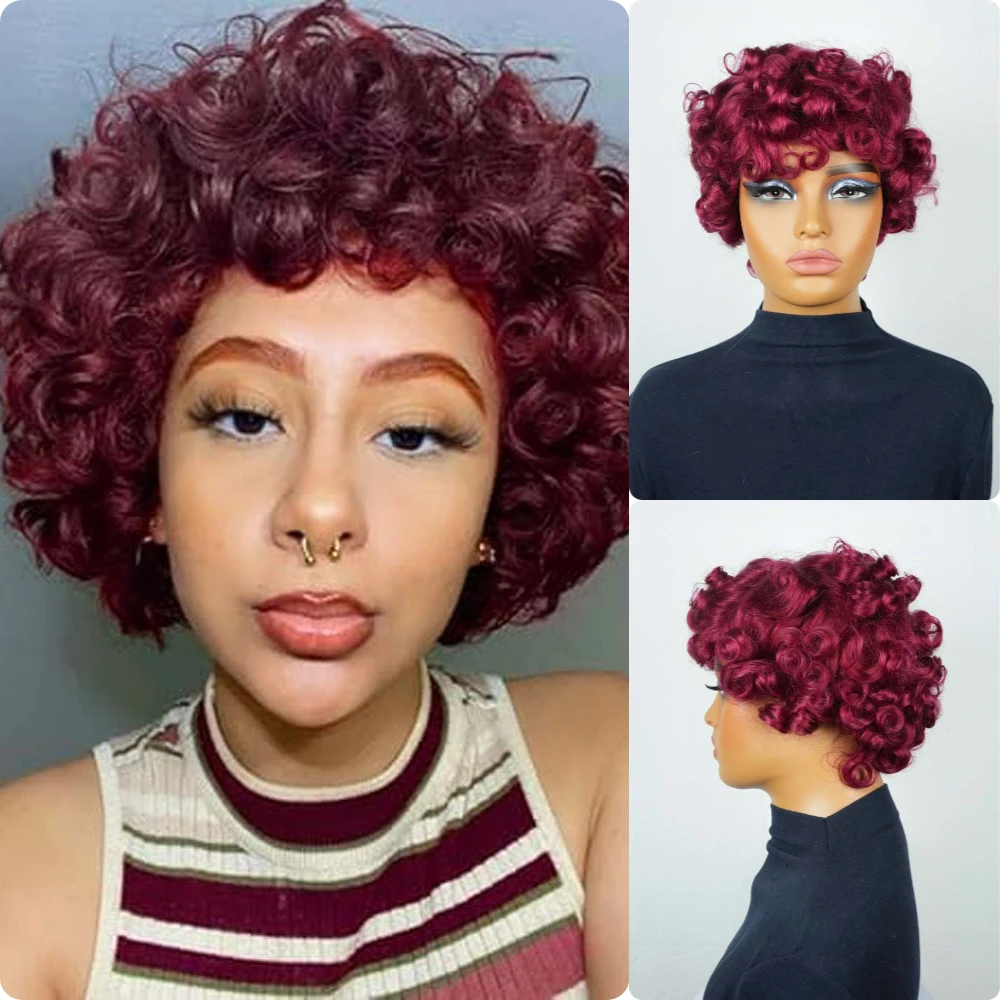 Egg Curly Pixie Cut… - image