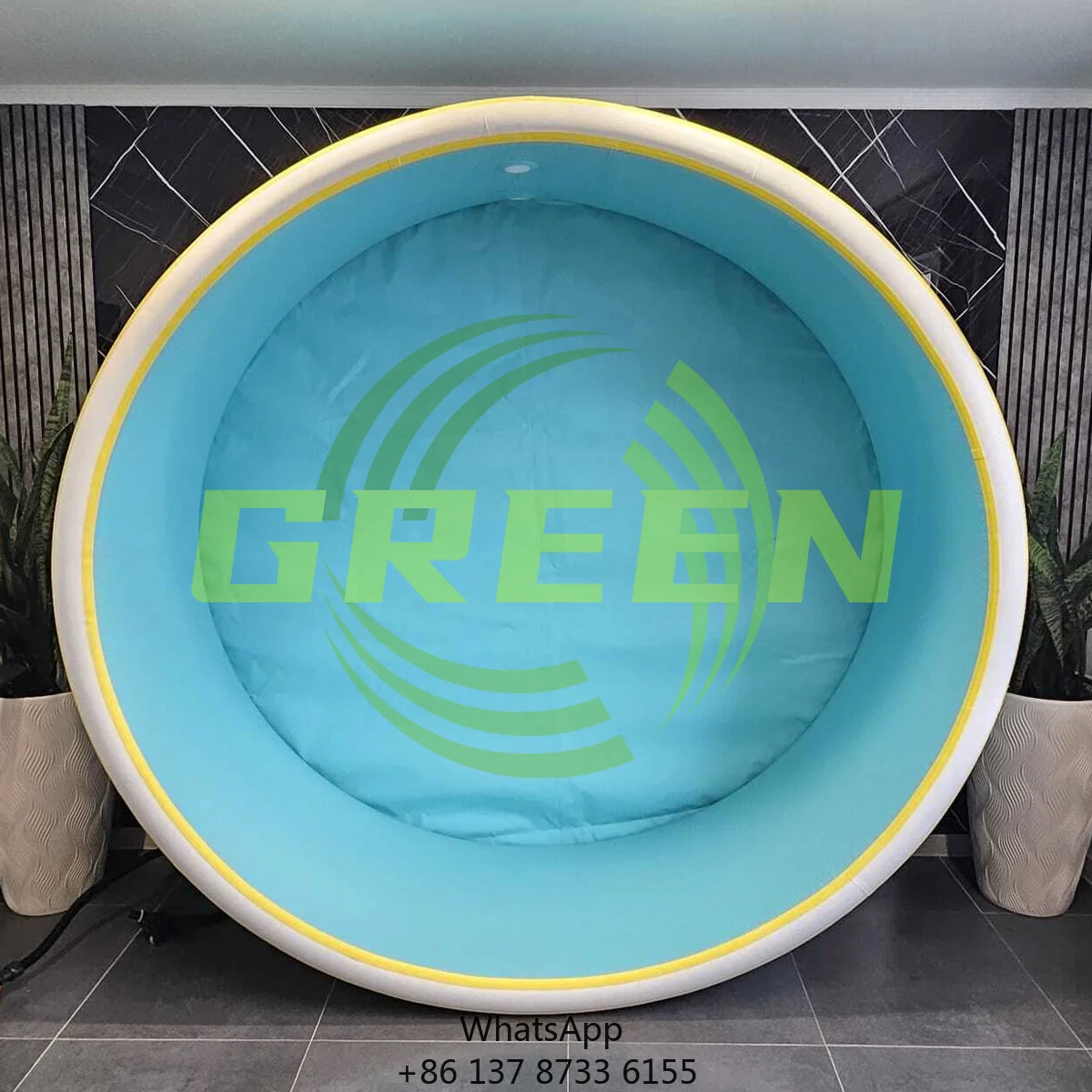 Green Inflatable Swimming Pool Large For Outdoor Rental Pool Floats For Adults Inflatable Piscine With Pool Cover