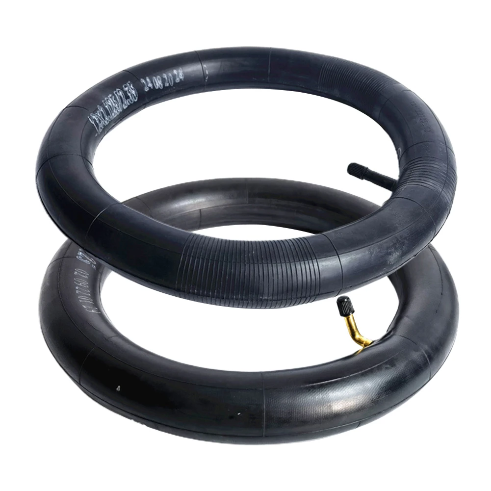 Electric Bicycle Inner Tube 12 Inch 1/2x2 1/4(62-203) Straight/Curved Mouth Inner Tire For E-Scooter Tyre Replace Accessories