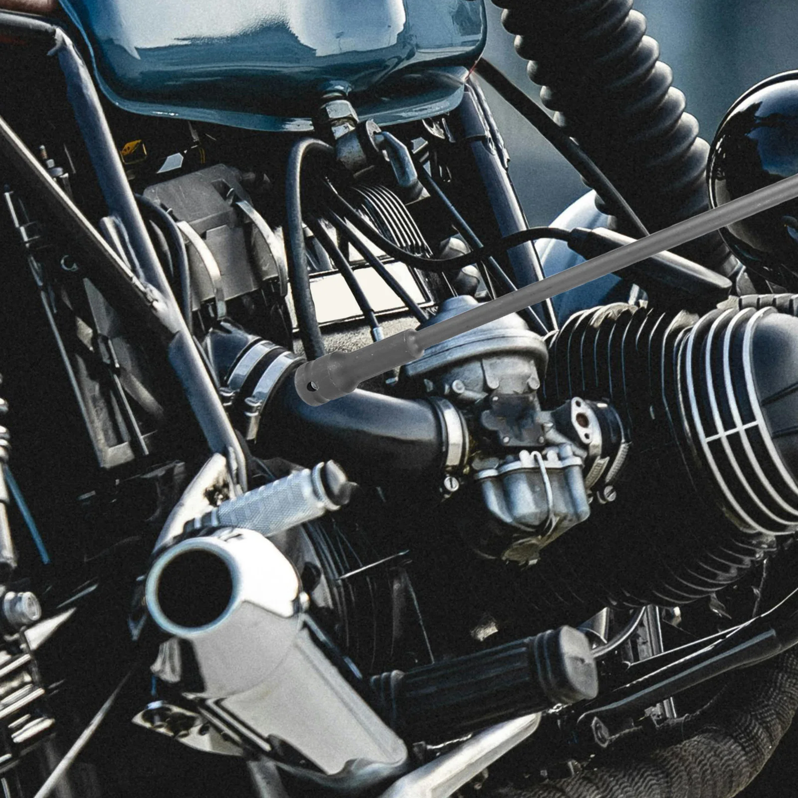 

Rear Seat Bolt Nut Wrench 8mm Socket Electric Bike Parts Durable Steel Efficient Repairs Easy Operation Rear Seat Bolt Wrench