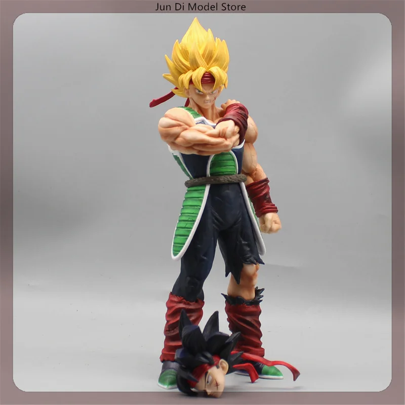 

24cm Dragon Ball Burdock Wear Combat Gear Super Saiyan Anime Figure Model Statue Collection Desktop Decoration Ornament Toy Gift