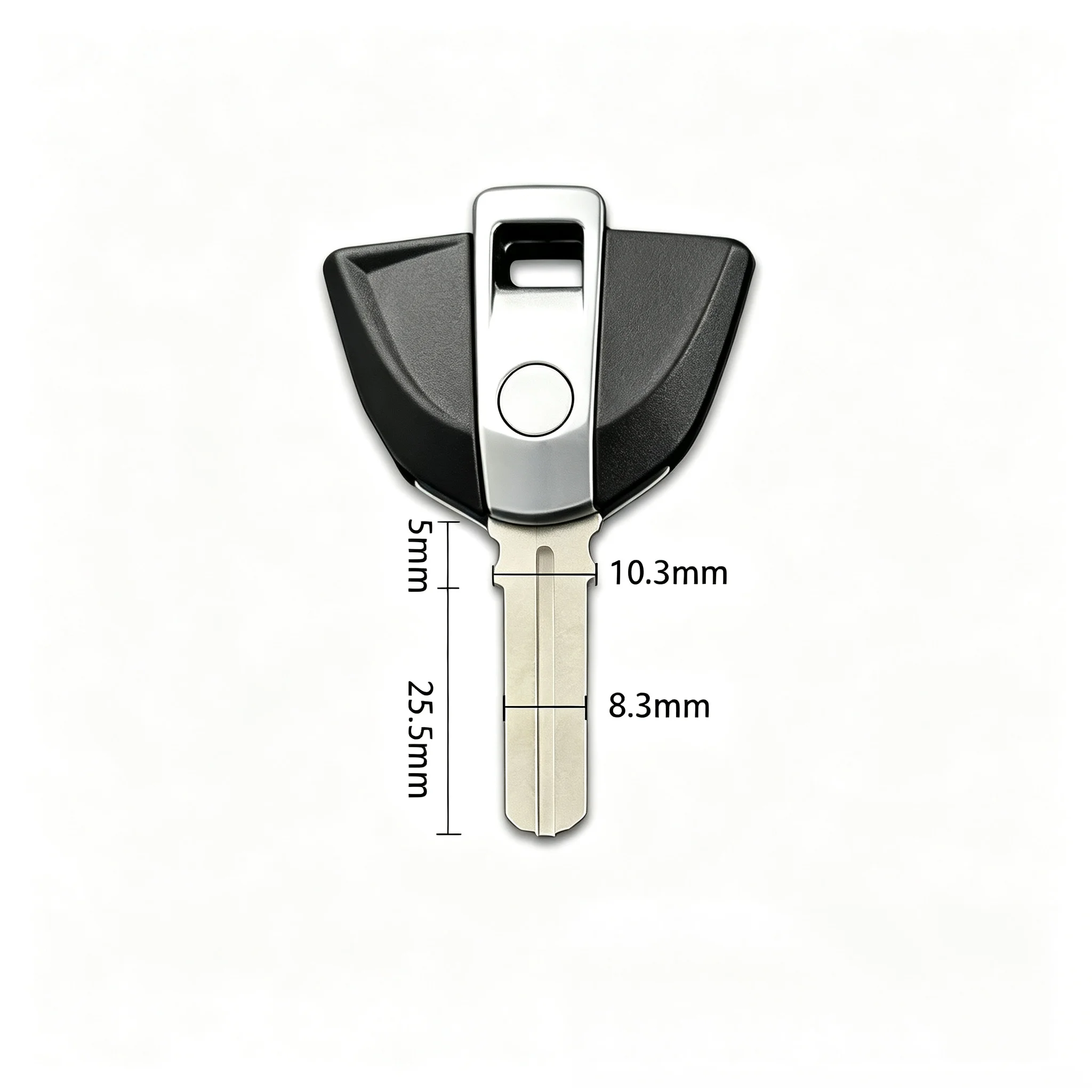 For BMW R1200RT K1600GTL S1000RR R1200GS R1250GS ADV Blank Key Motorcycle Replace Uncut Keys Can Be Placed Anti-Theft Chip