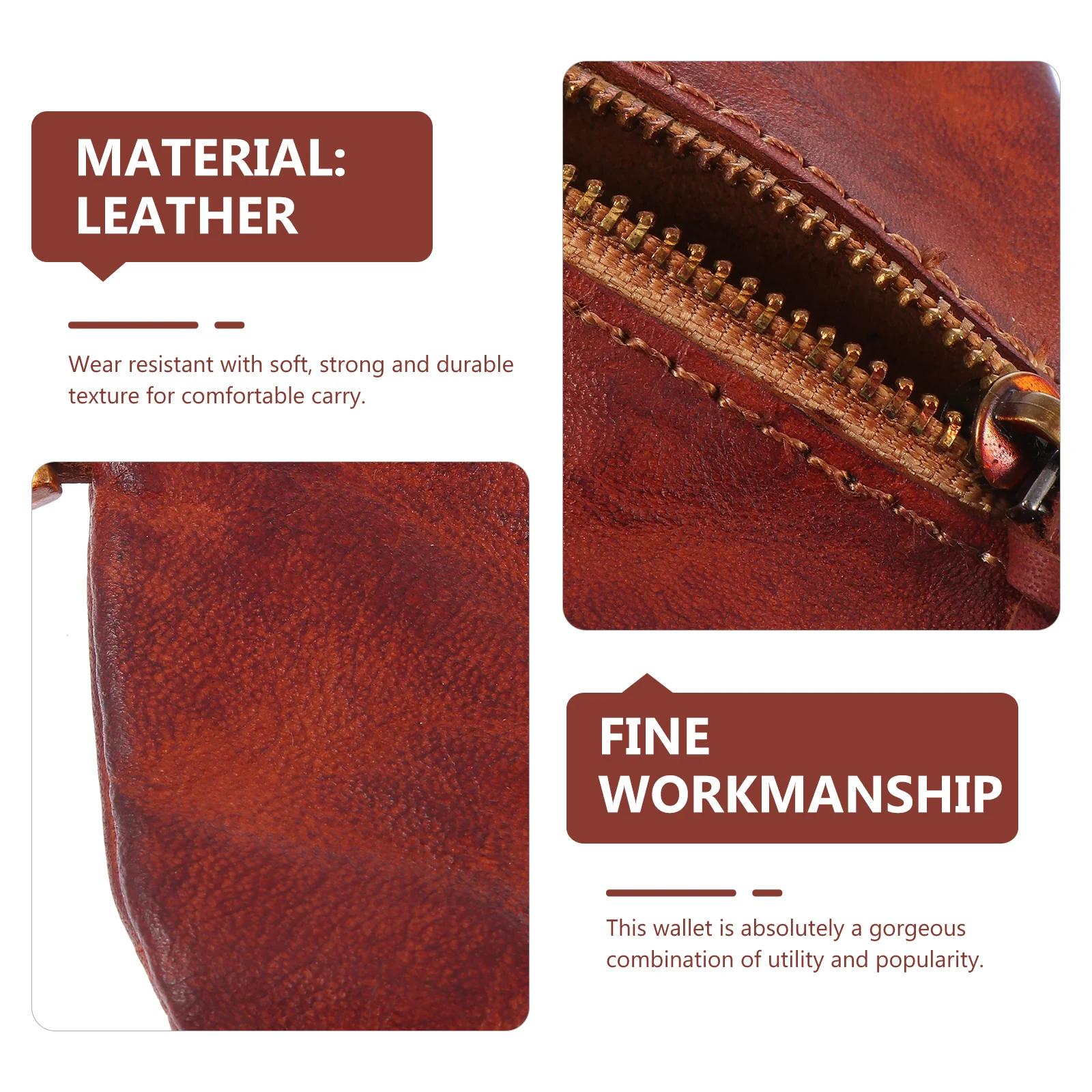 

Wallet Men Women Coin Purse Fashion Multifunctional Purse Credit Card Holder Durable Soft Texture Compact Design