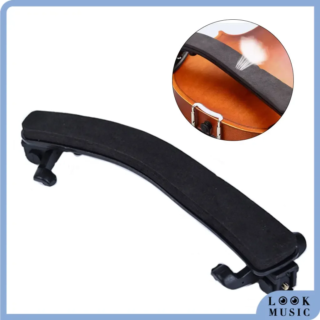 Violin Shoulder Rest Support Holder Adjustable All Size For 1/8 1/4 1/2 3/4 4/4 Violins Soft Stringed Instrument Parts