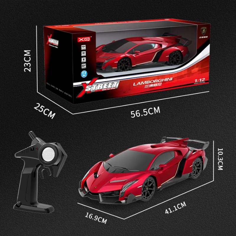 1/12 Lamborghini Veneno Sports Rc Car XQ Xinyu Remote Control Cars