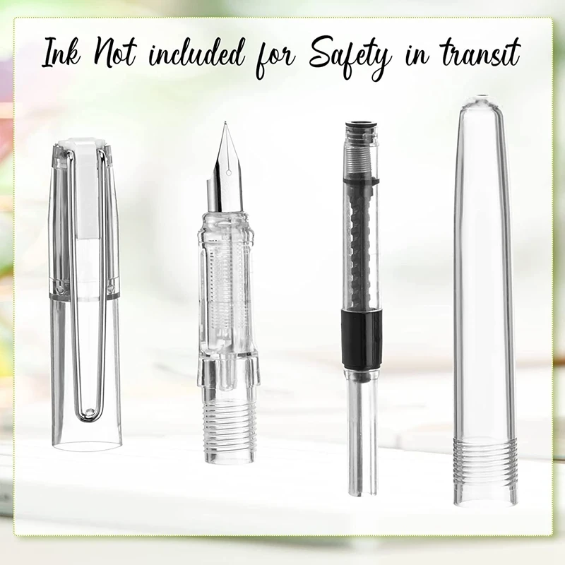 16 قلم قابل لإعادة الملء للاستعمال مرة واحدة لكتابة قلم حبر مميز ذو طرف رفيع قلم حشو المكبس للرسم