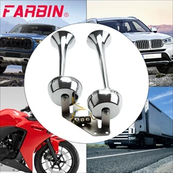 FARBIN 12V Super Loud Marine Boat Metal Dual Trumpet Electric Horn For Ship Sailboat Yacht Car Trucks Car Accessory Suit