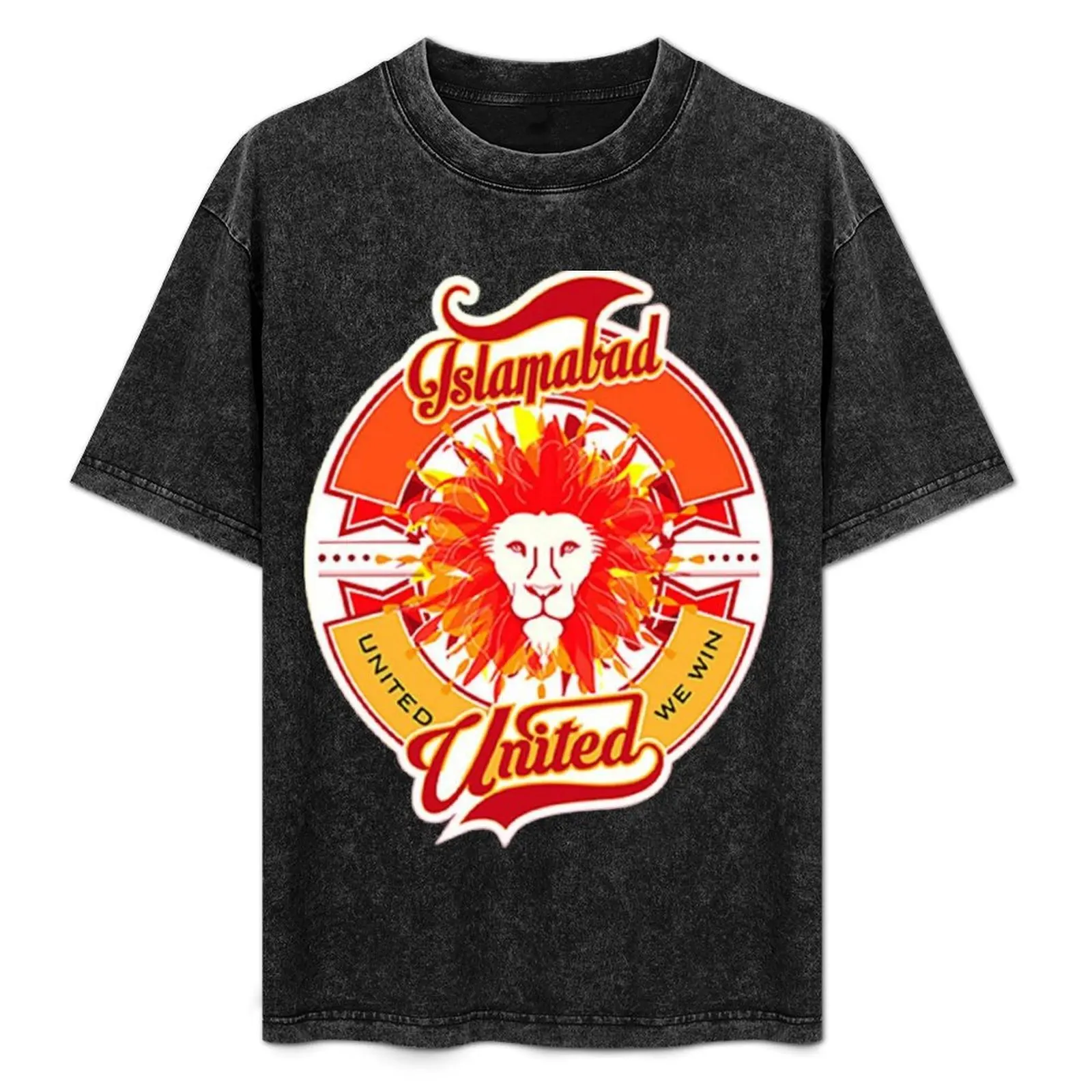 Islamabad United Cricket team logo T-Shirt Trendy Casual Short Sleeve Shirt