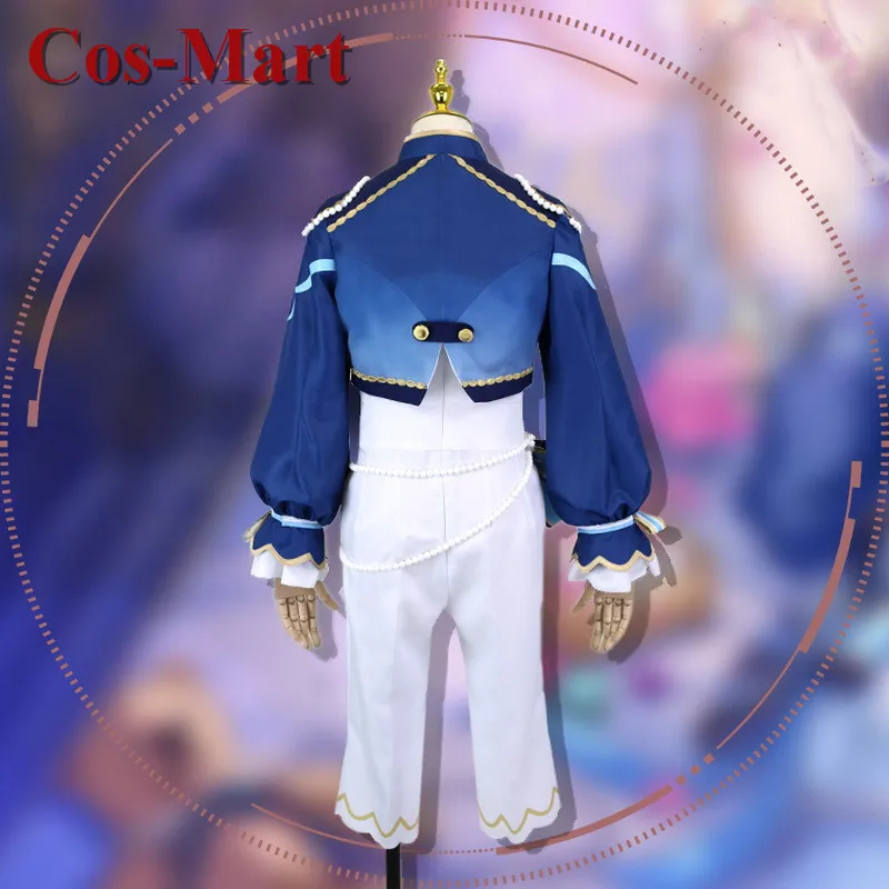 Cos-Mart Game Ensemble Sterren Himemiya Tori Cosplay Kostuum Blauw Uniform Pakken Femlae Activiteit Party Rollenspel Kleding Nieuwe