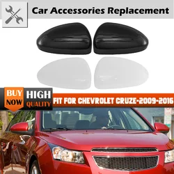 Rearview Mirror Cover Cap Housing Outside Door Wing Mirror Case Side Shell Fit For Chevrolet Cruze 2009 2010 2011 2012 2013-2015