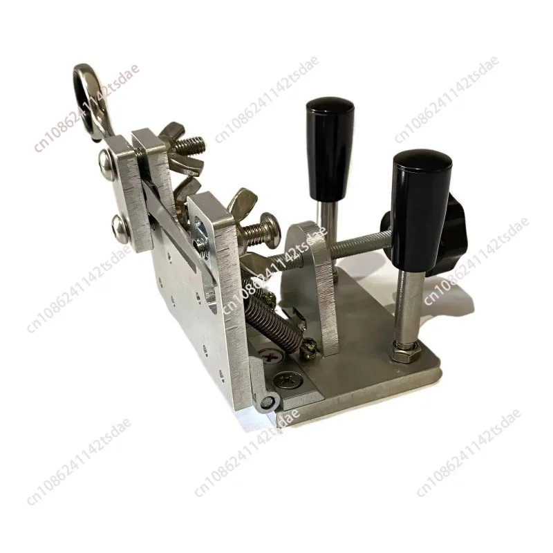 Belt Grinder Knife Sharpener with V‑Clamp Positioner