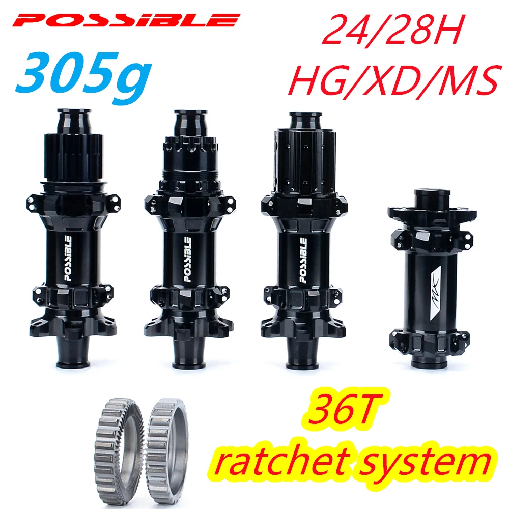 

Possible Mx Ratchet System Bicycle Hubs MTB Mountain Bike Wheel 24/28 Holes Disc Brake 100X15 142X12 Support HG XD MS