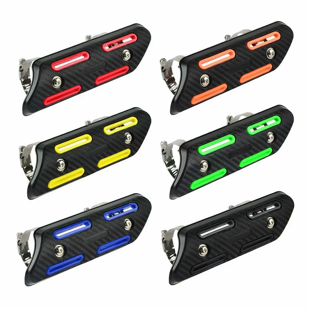 

US Exhaust Pipe Heat Shield Cover Guard Exhaust Pipe Heat Shield Heel Guard For Honda CRF 125F CRF125F CRF 230F CRF230F CRF250F