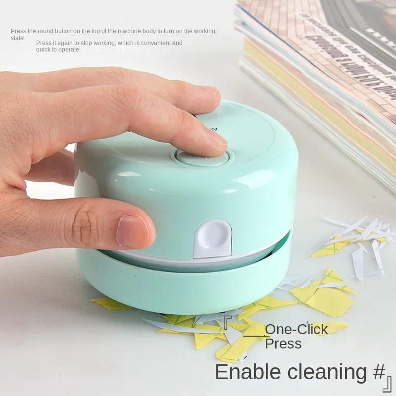 Mini Desktop Vacuum Cleaner Silent Cleaner Office Desk Study Desk Cleaning Expert Student Exquisite Gift