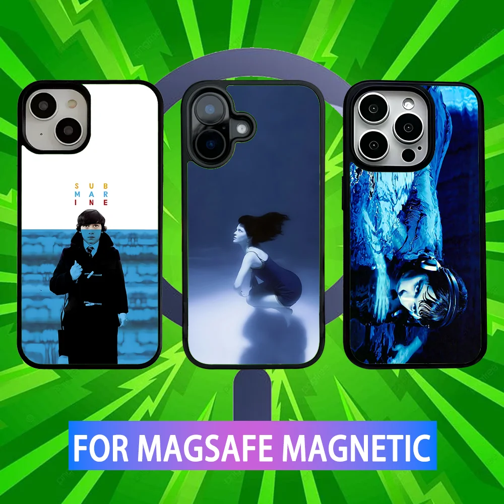 

Submarine The Marias Phone Case For iPhone 16,15,14,13,12,11,Pro,Max,Plus,Mini,SE New Magsafe Magnetic Wireless Charging
