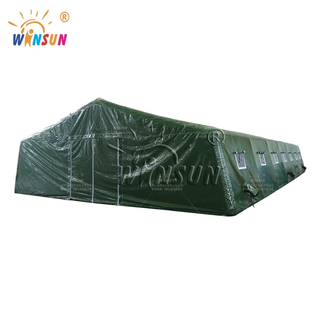 Rescate de incendio, alivio de desastres, prevención de epidemias, camuflaje médico, tienda inflable de emergencia para comando