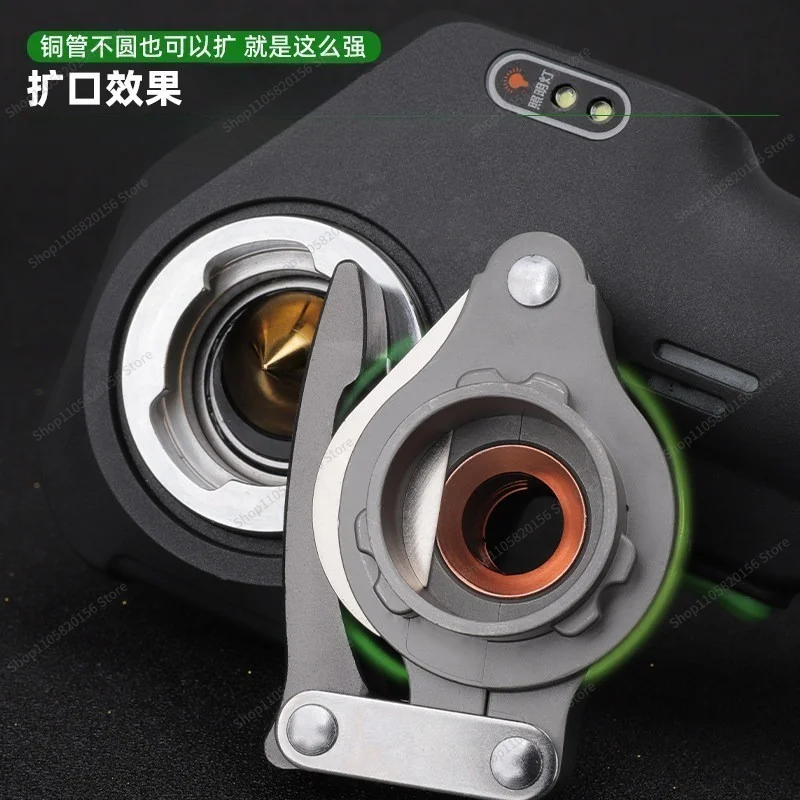 For Lithium Electric Flaring Tool Copper Tube Flaring Expander Automatic Flaring