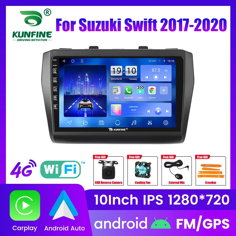 Android Car Radio For Suzuki Swift 2017-2020 Car Stereo 2Din Octa Core GPS Navigation Player IPS Screen Carplay Android Auto