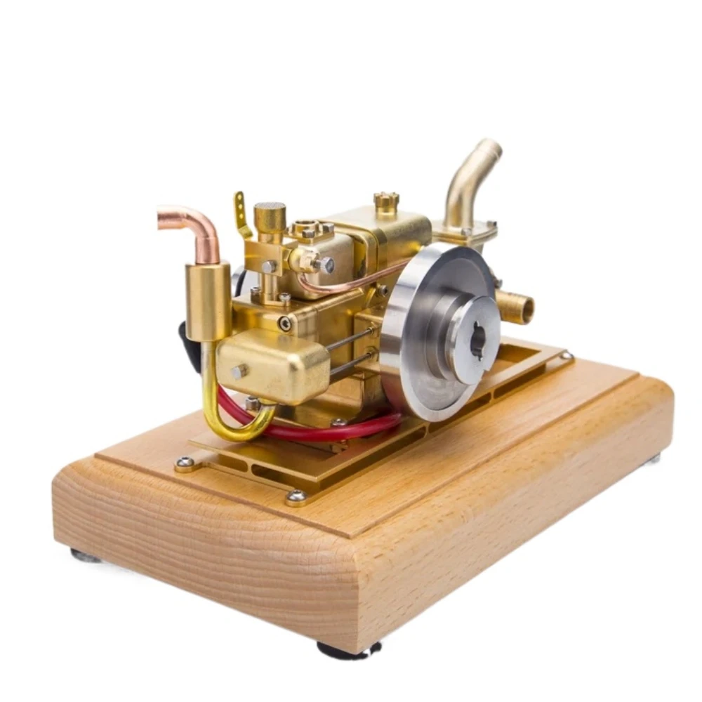 1.6cc 4-stroke Mini  M12-P70 Retro Water-cooled Gasoline Engine Model Toy Ornament Can Be Applied To Physics Teaching Experiment