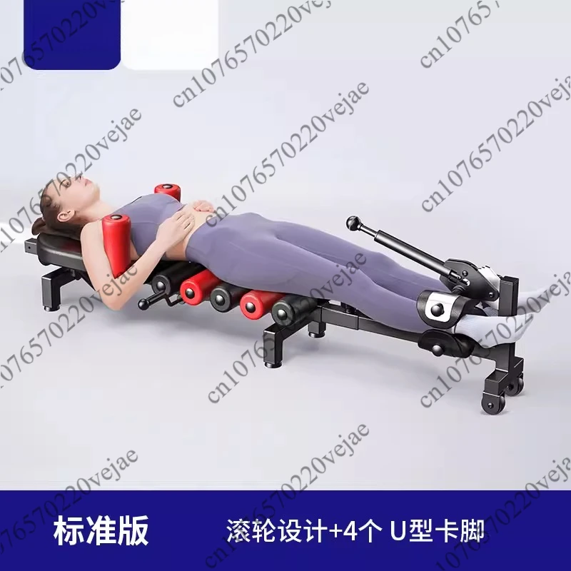 High Artifact Leg Pulling Tensioner Fitness Home Cervical Spine Lumbar Traction Upside Down Inversion Table