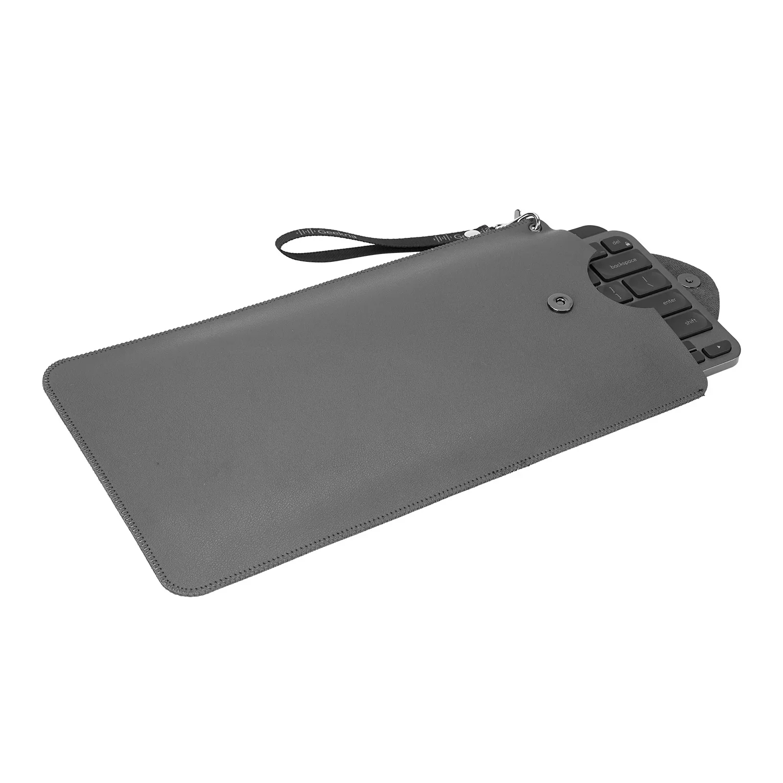 Vegan Leather Keyboard Sleeve Replacement for  MX Keys , Protective Travel Bag Keyboard Cover