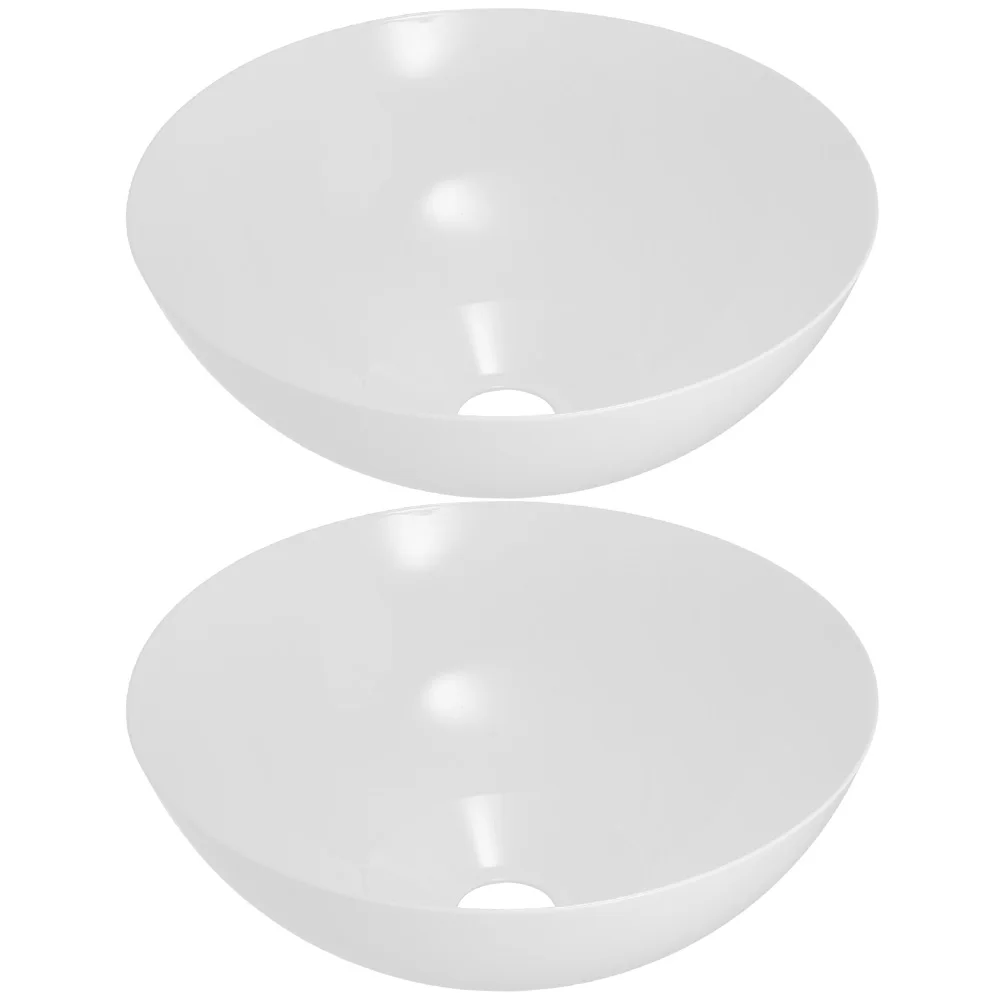 

2Pcs Lampshade Acrylic E27 White DIY Pendant Light Shades for Indoor Chandelier Table Lamps Vintage Covers Accessories