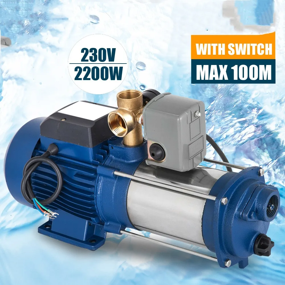 2.2KW/1.8KW Booster Pump for Pressure Water Heater Fire Fighting and Agricultural Pumping