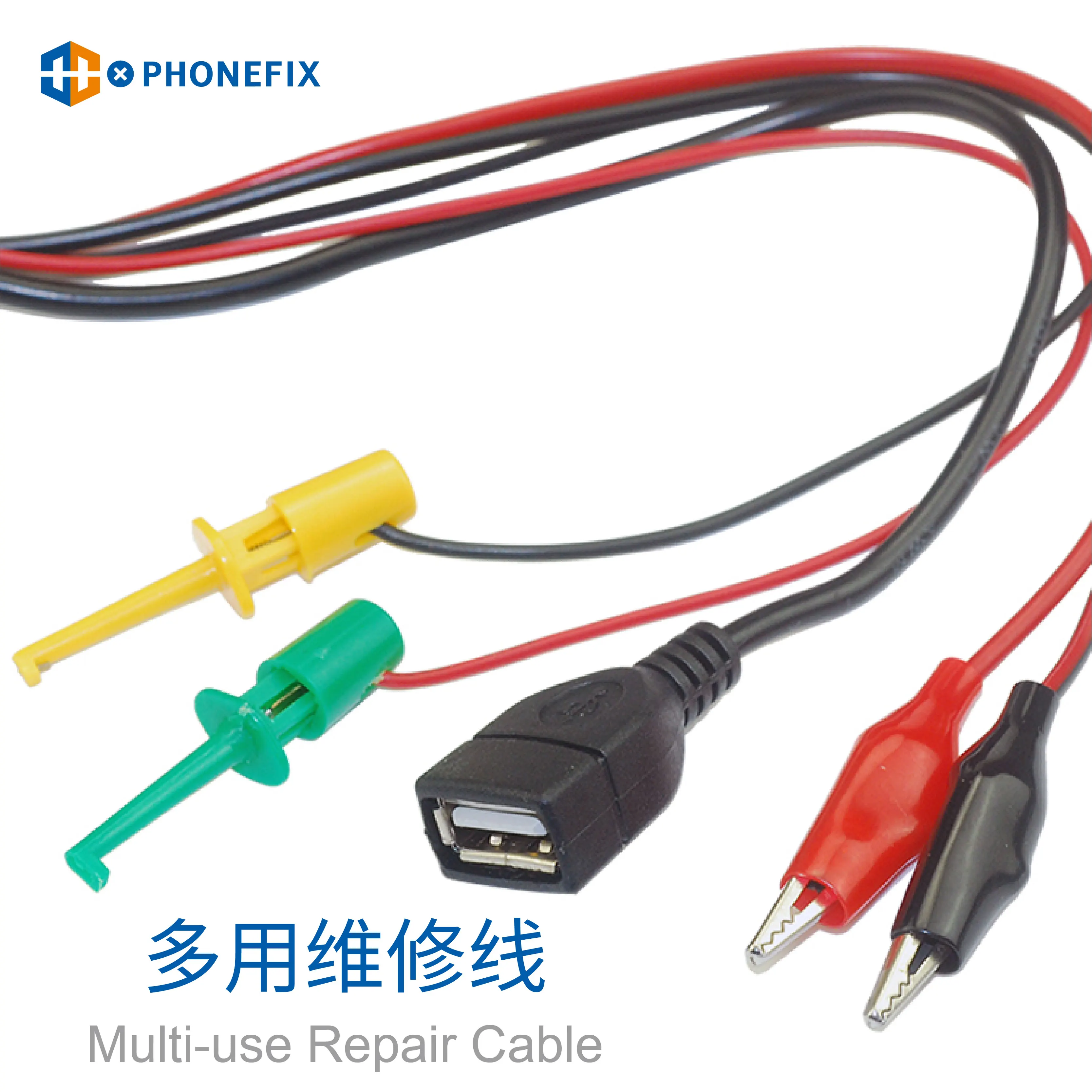 Mobile Phone Repair Dedicated Power Supply Cable For iPhone Xiaomi DC Power Supply Cable Phone Current Test Wire with USB Output