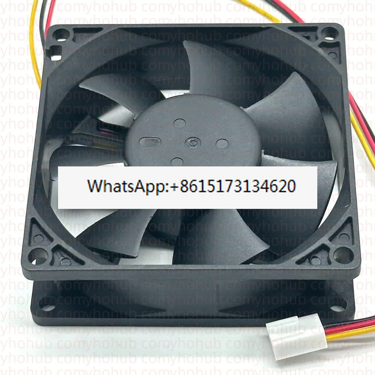 YY8025H24B DC 24V 0.14A 80x80x25mm 3-Wire Server Cooling Fan