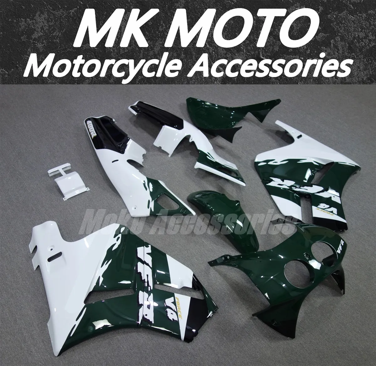 

Fairings Kit Fit For VFR400 NC30 1989 1990 V4 Bodywork Set High Quality Abs Injection Black White Green