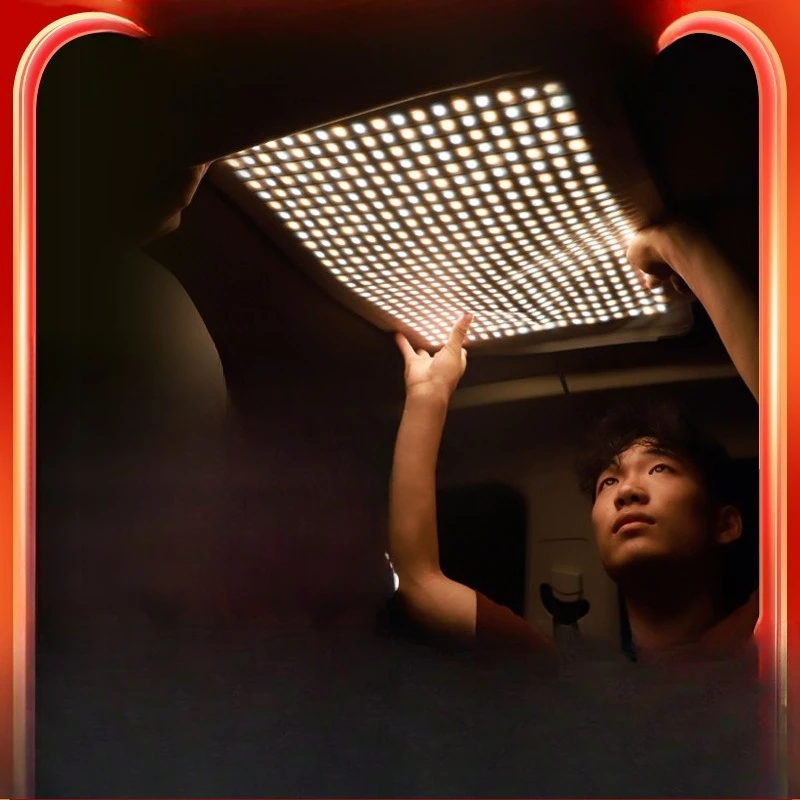 dual color temperature led photography roll light camera fill light soft light external shootinglive stream construction