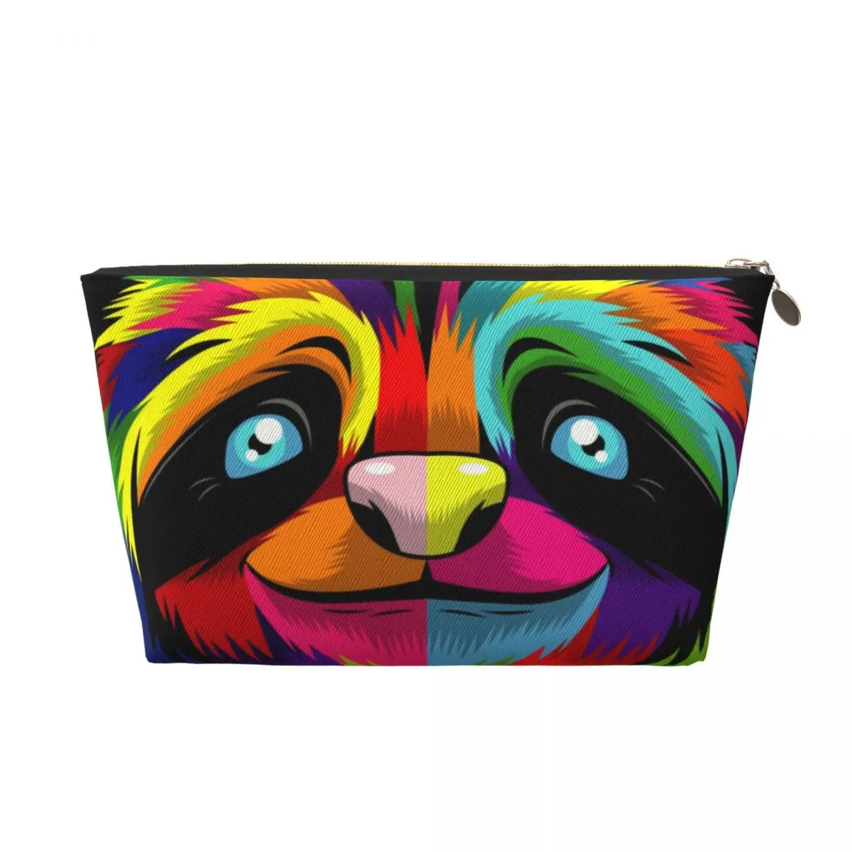 Custom BDAZ Sloth Pop Art Travel Toiletry Bag for Women Unique Makeup Cosmetic Bag Beauty Storage Dopp Kit