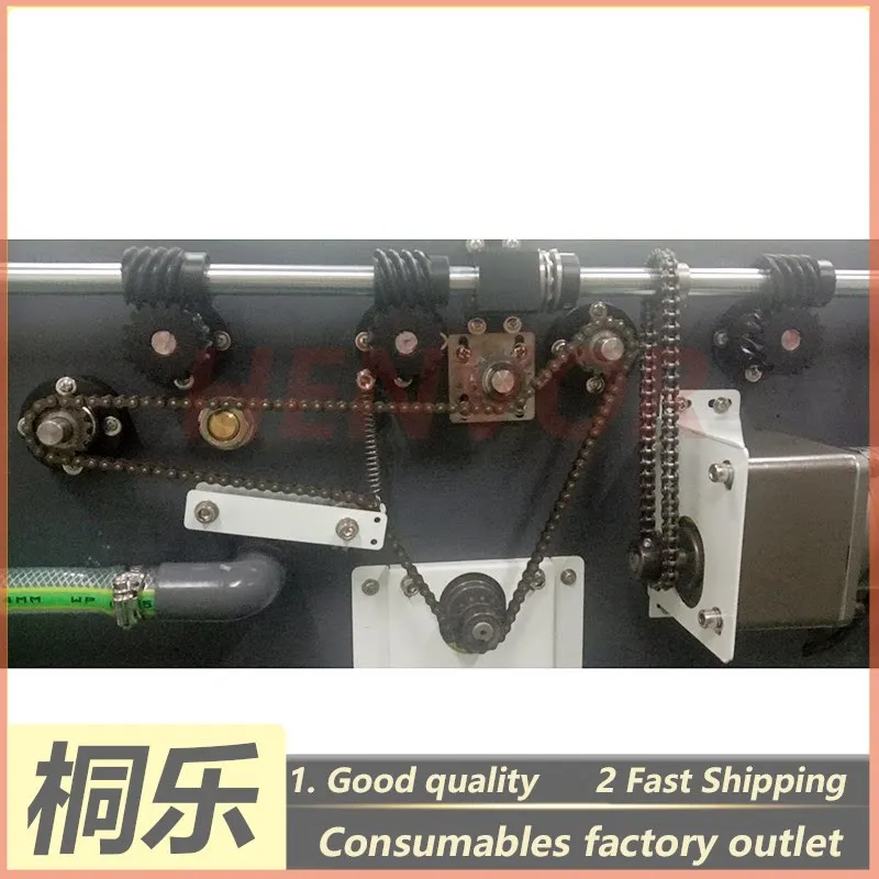 For Saiying JH960/1250/1500 CTP Plate Setter Brush Roller Drive Chain Sprocket Metal Gear Replacement CTP Plate Setter Parts
