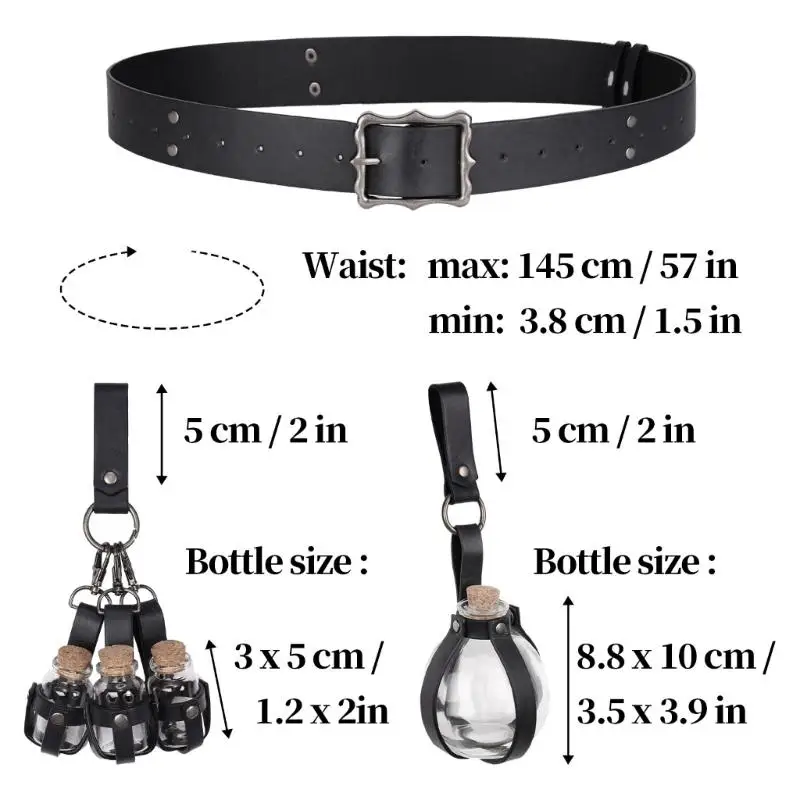 Halloween Vikinges Costume Accessories Medieval Knightes Costume for Adult Men