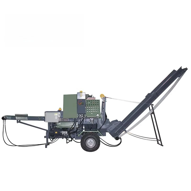 Automatic Firewood Processor With Hydraulic Saw Firewood Processor Machine 50 Ton Agro-forestry Monitoring System