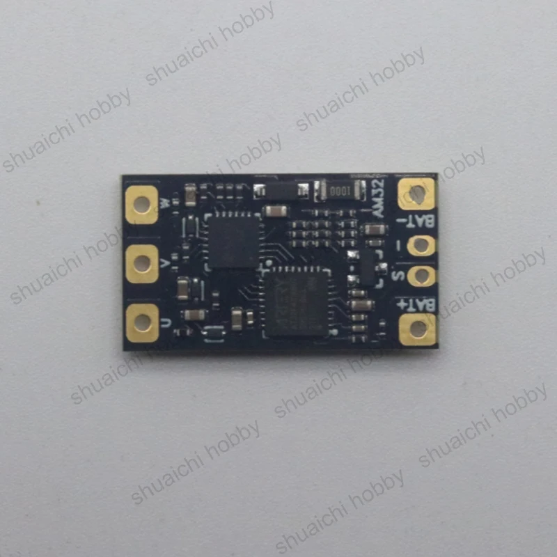 1 peça 2-4s 20a am32 esc at32f421 controle mestre 32 bits mini controlador de velocidade eletrônico sem escova para drone rc crawler motores de carro