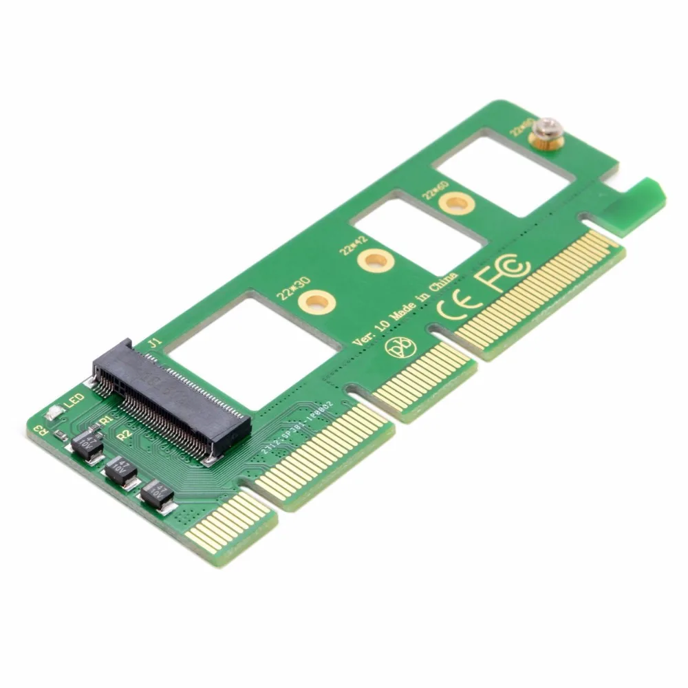 CY NGFF M-key NVME AHCI SSD для PCI-E 3,0 16x x4 адаптер для XP941 SM951 PM951 A110 m6e 960 EVO SSD