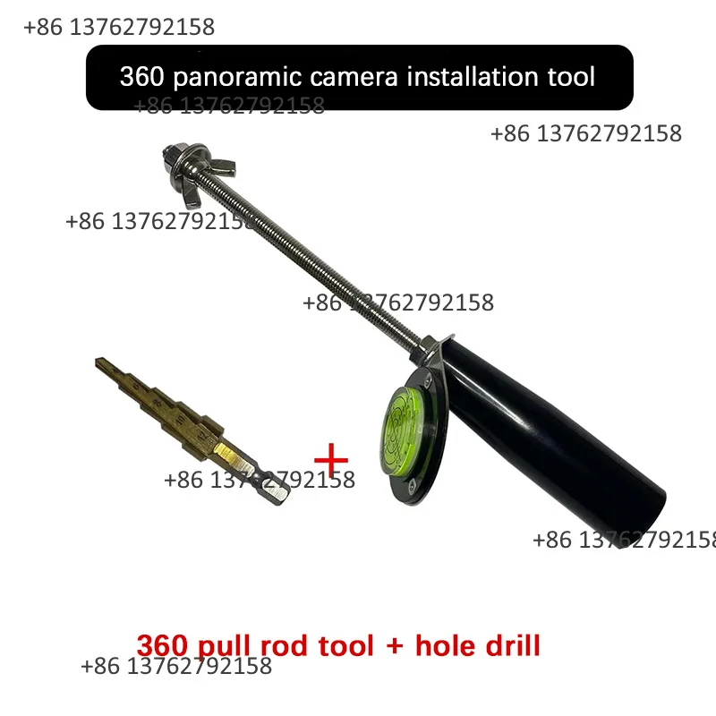 Universal Hole Opener Installation Rod For 360° Panoramic Car Camera Rearview Mirror Bracket Auto Surround View Camera Mounting