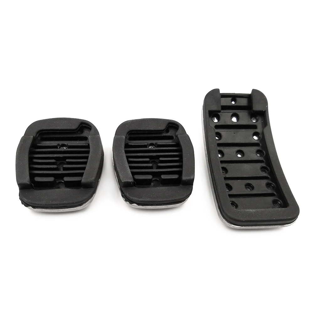 Stainless Steel Clutch Brake Gas Pedals Protection Cover For Volvo S40 V40 C30 XC30