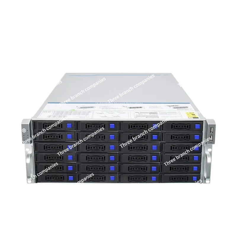 4U12/24-bit Hot-swappable NAS Multi-hard Disk Cloud Data IPFS Storage Network Server Host Box AIO