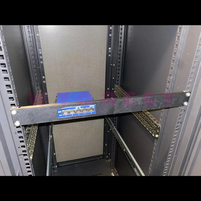 for Netgear (ProSAFE GS105) Switch Device Mount Precise Limit Structure Lock Equipment And Offset Pull Force While Plugging Patc