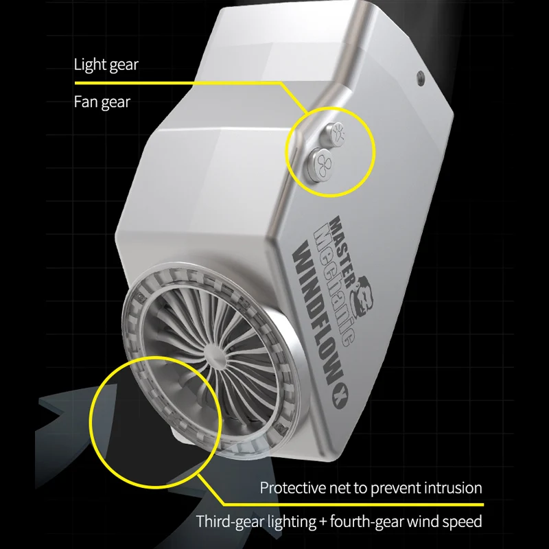 Механик WindFlow X, инструмент для извлечения дыма для микроскопа, материнская плата, ремонт печатной платы, сварочный вентилятор, инструмент для извлечения дыма