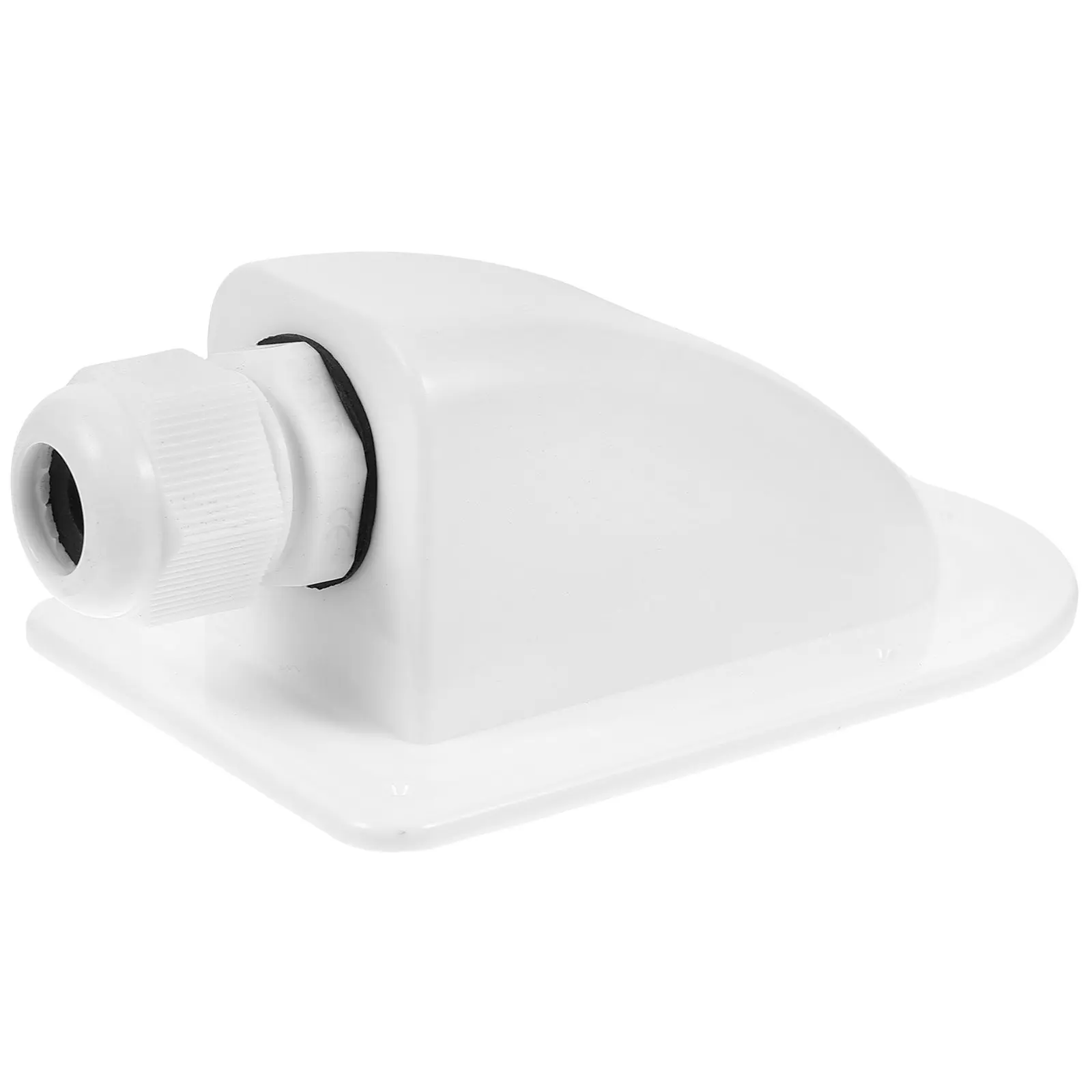 Single Entry Solar Cable Junction Box Waterproof Dustproof Punch Free Installation for Rv Caravan Ship Garage Solar Photovoltaic