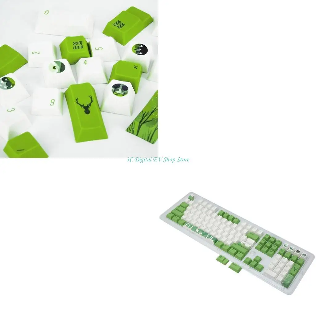 

E74D 110 Keys Cherry Pbt Keycaps Theme Keycaps Mechanical Keycap Full Set