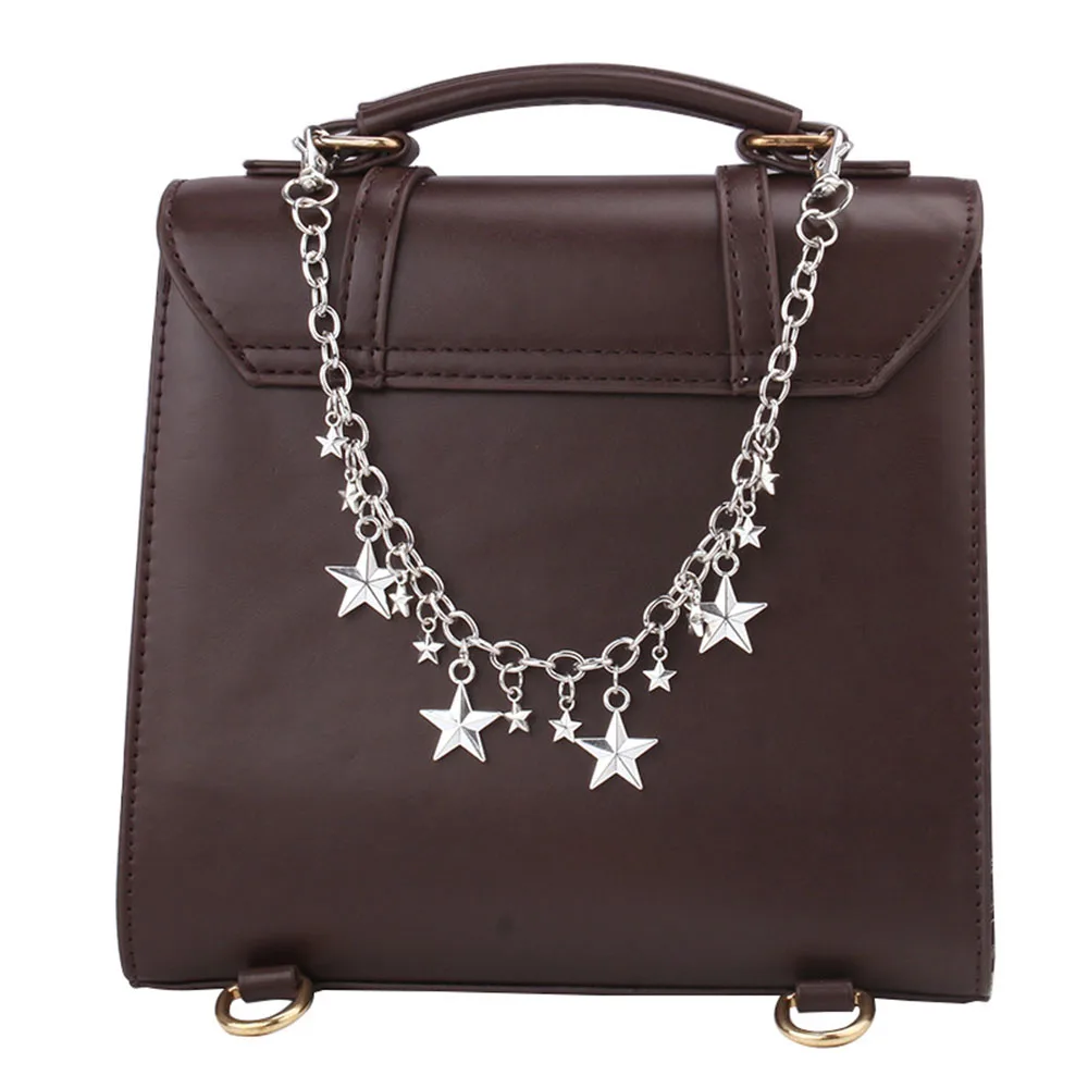 

Replacement Bags Chain New Metal Bag Chains For Women Handbag Crossbody Bag Handles Heart Star Pendant Shoulder Bag Straps