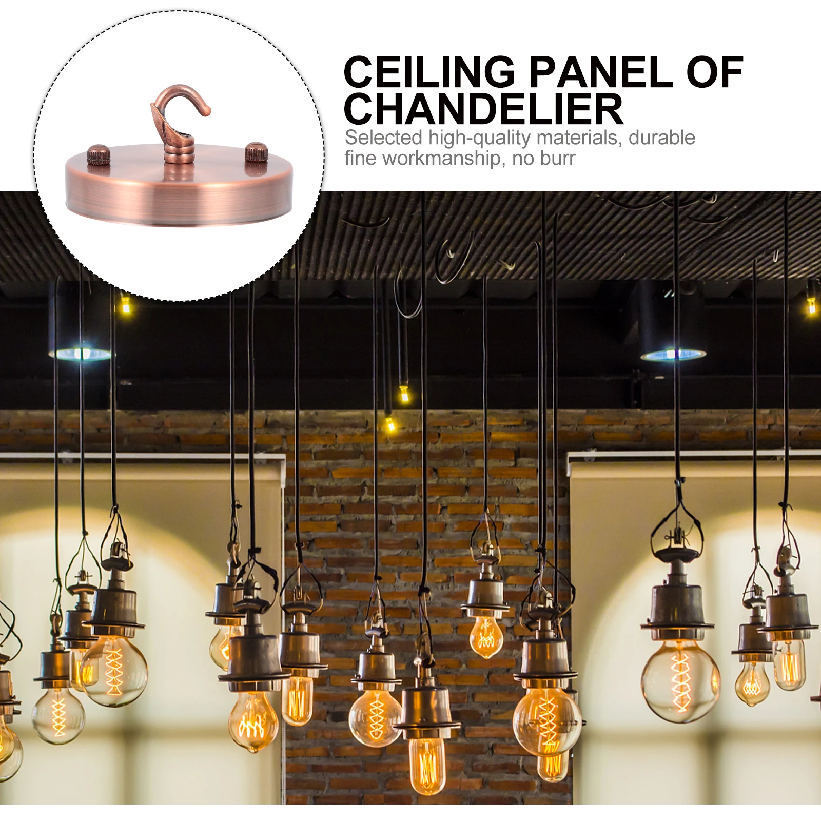 

Ch Accessories Lamp naments Pendants Decoration Light Lighting Ceiling Medallions Vintage Rust Resistant Easy